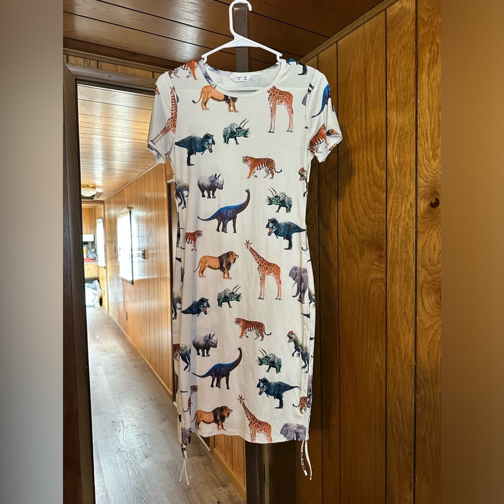Women’s dinosaur dress